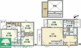 入間町戸建の物件間取画像